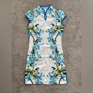 Qipao mini dress